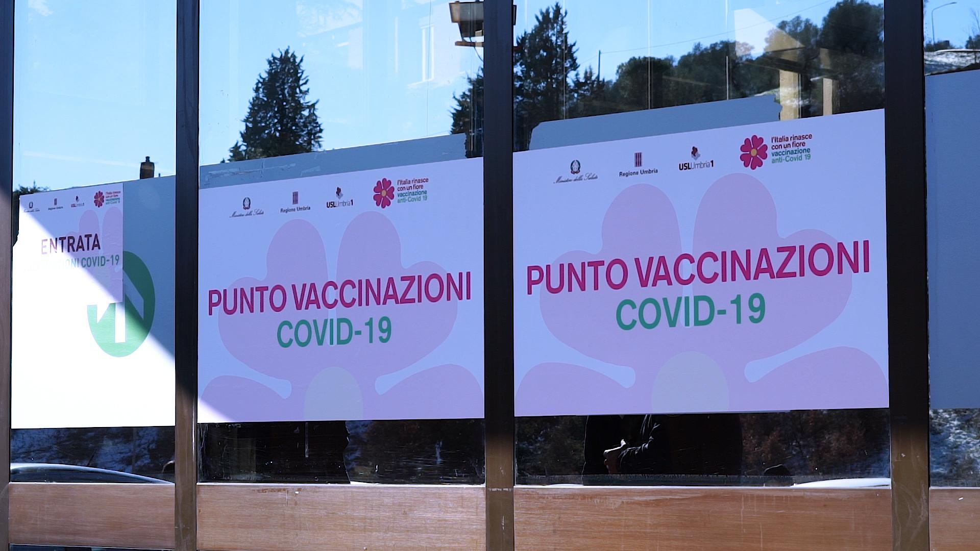 Foto Regione Umbria Inizio campagna vaccinale
