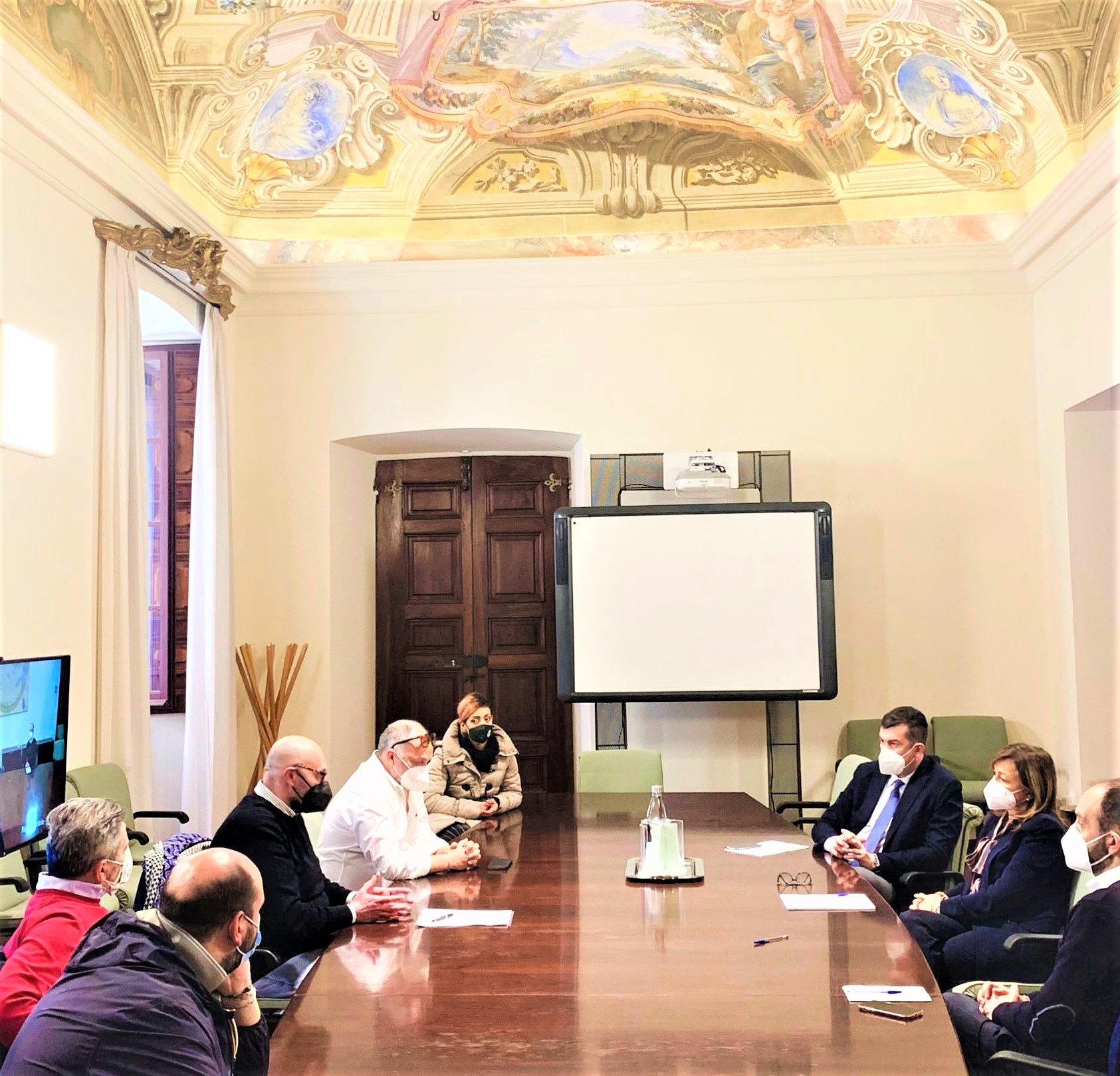 Mio Italia incontro con presidente Umbria Tesei per esporre Piano ripresa Horeca 3