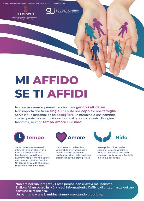 Manifesto Campagna Affido