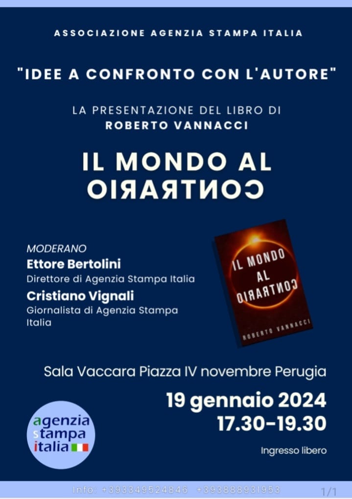 Roberto Vannacci presenta il suo libro a Perugia il 19 gennaio