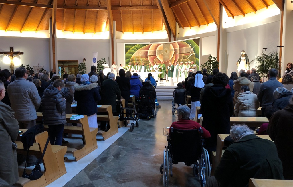 celebrazione eucaristica giornata del malato 2019 chiesa s. lucia pg 
