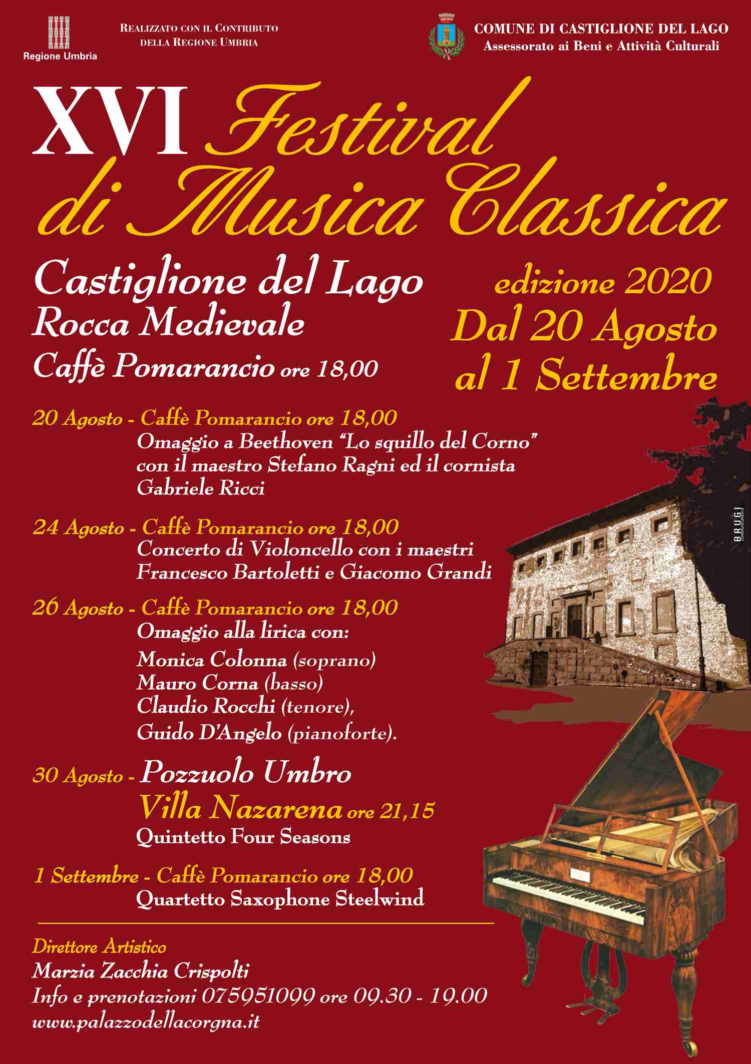Festival Musica Classica 2020 Cartellone