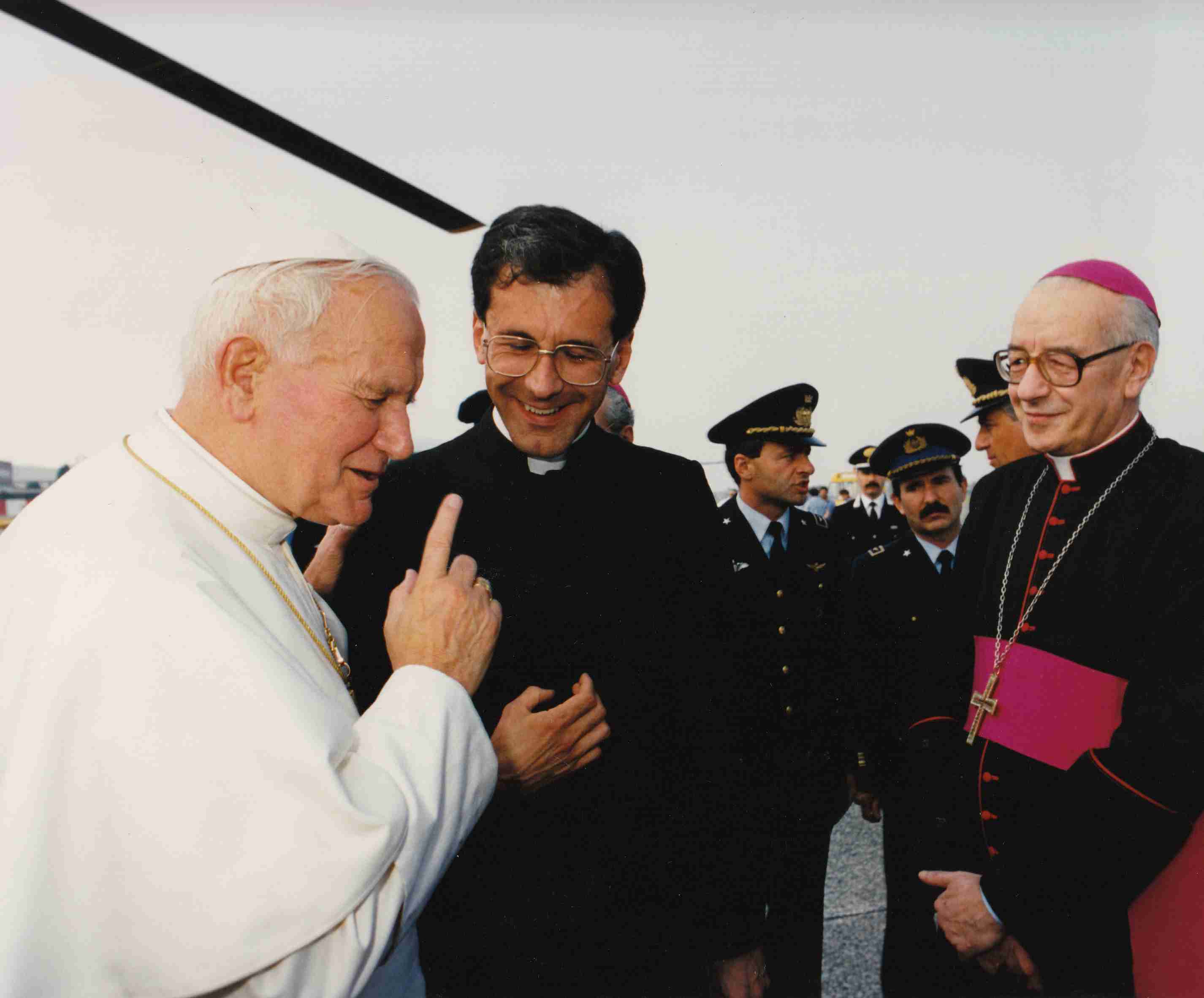Giovanni Paolo II e mons. Boccardo 1