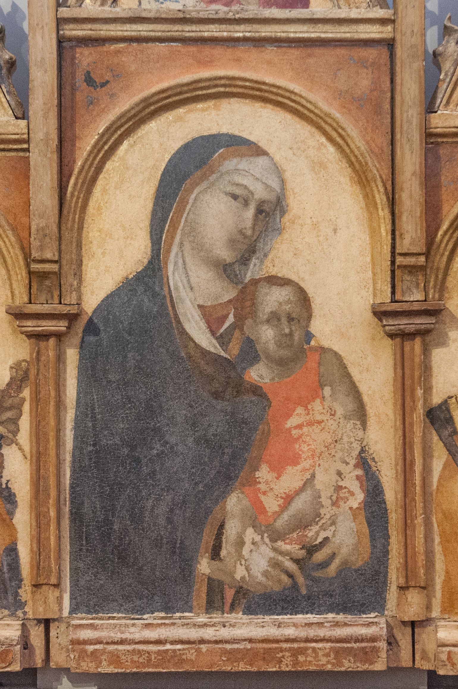7. Pietro Lorenzetti Trittico opart. Gubbio Palazzo Ducale