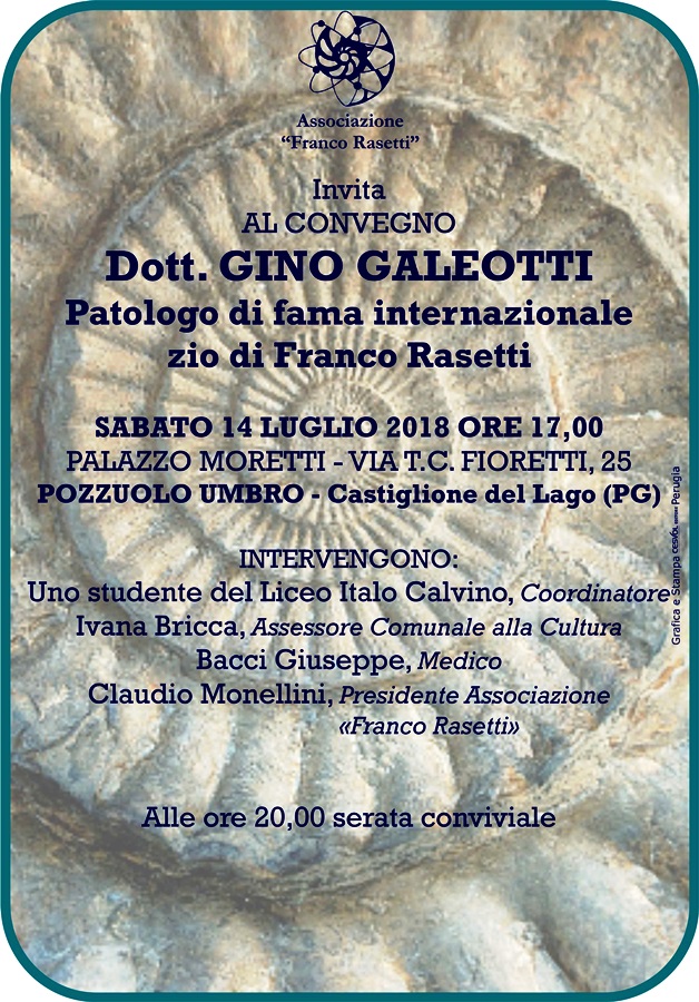 Convegno su Gino Galeotti invito