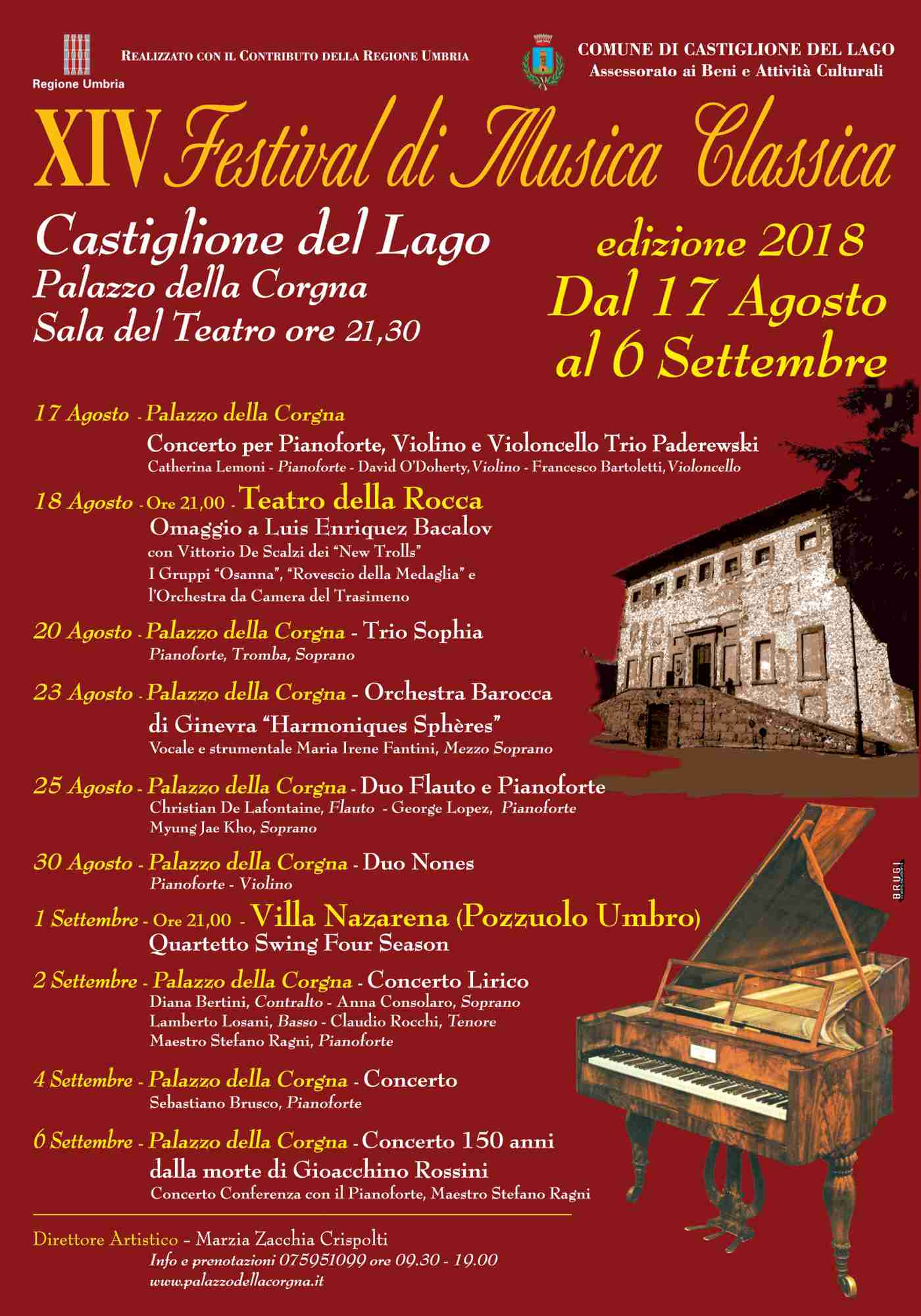 Festival Musica Classica 2018 Locandina