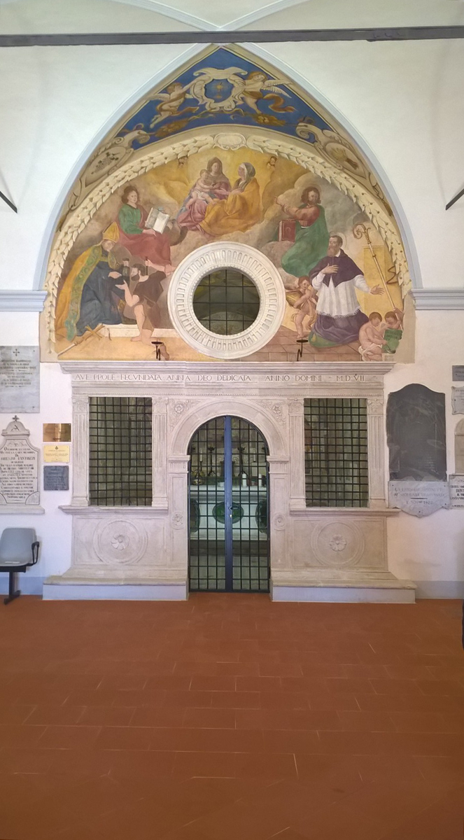 Restauro affreschi oratorio S Anna