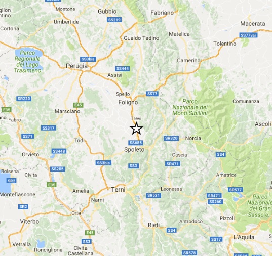 Terremoto Spoleto 