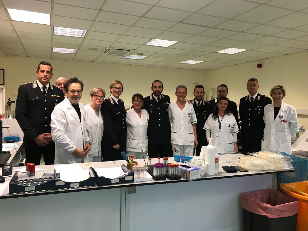 2019 01 18 foto PERUGIA Carabinieri donazione sangue