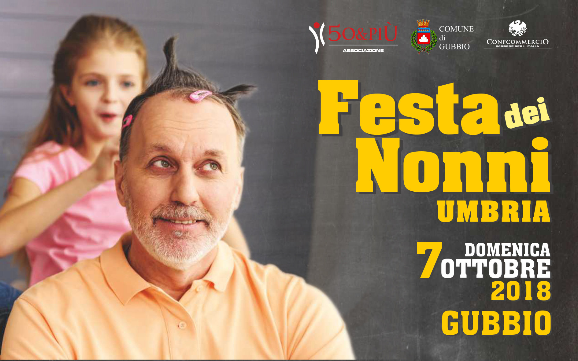 Il 7 ottobre a Gubbio una giornata di eventi per la Festa dei Nonni 50