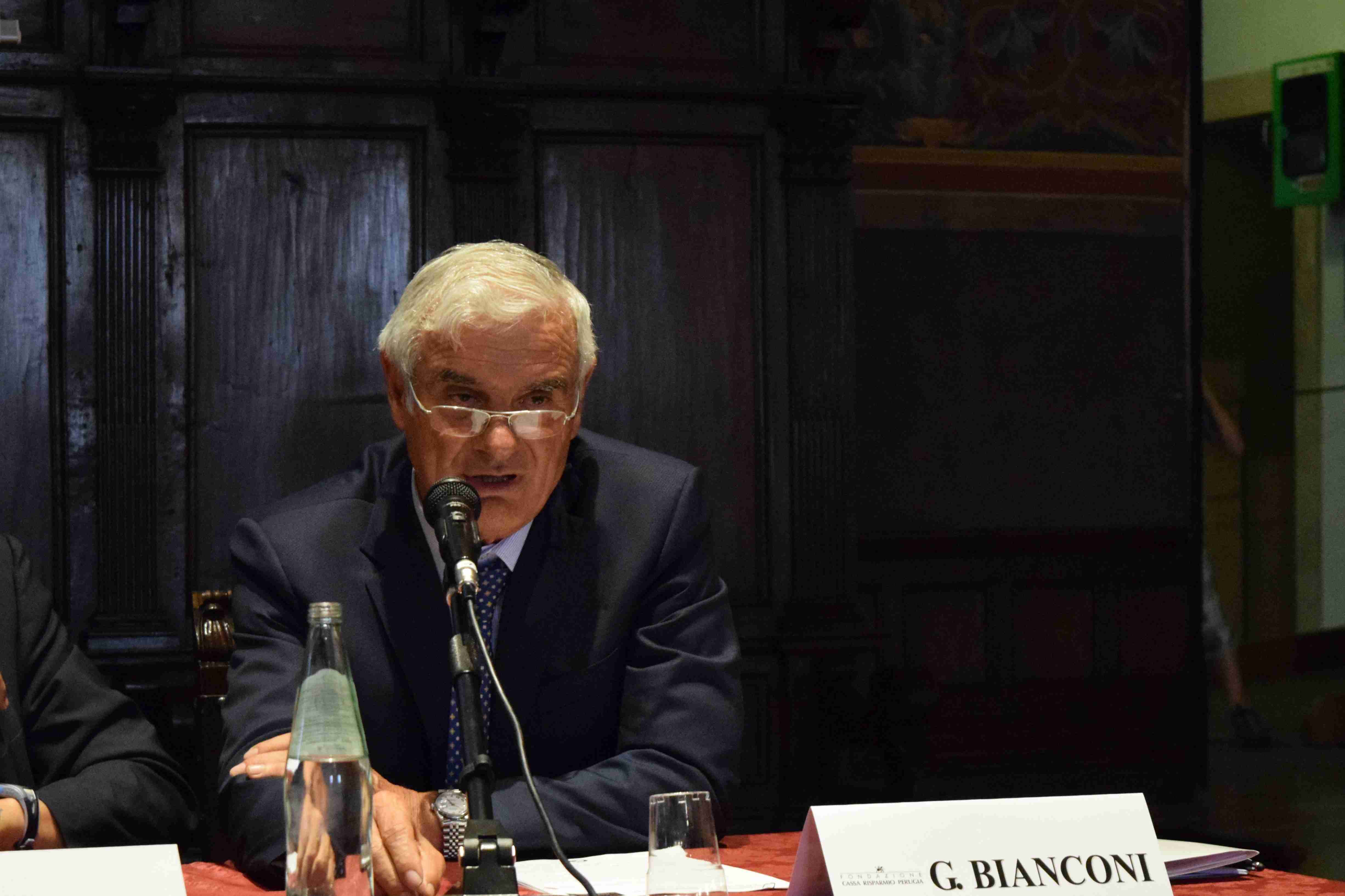Il Presidente Giampiero Bianconi 