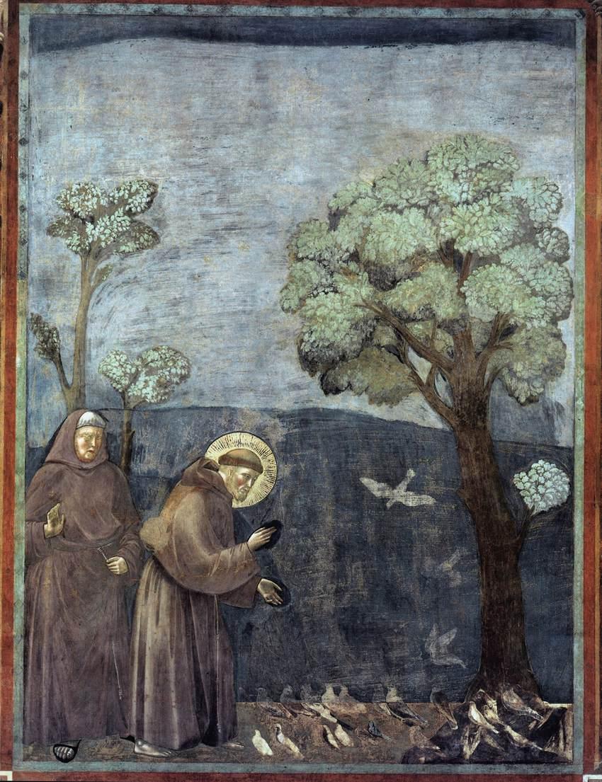 Giotto di Bondone Legend of St Francis 15. Sermon to the Birds WGA09139