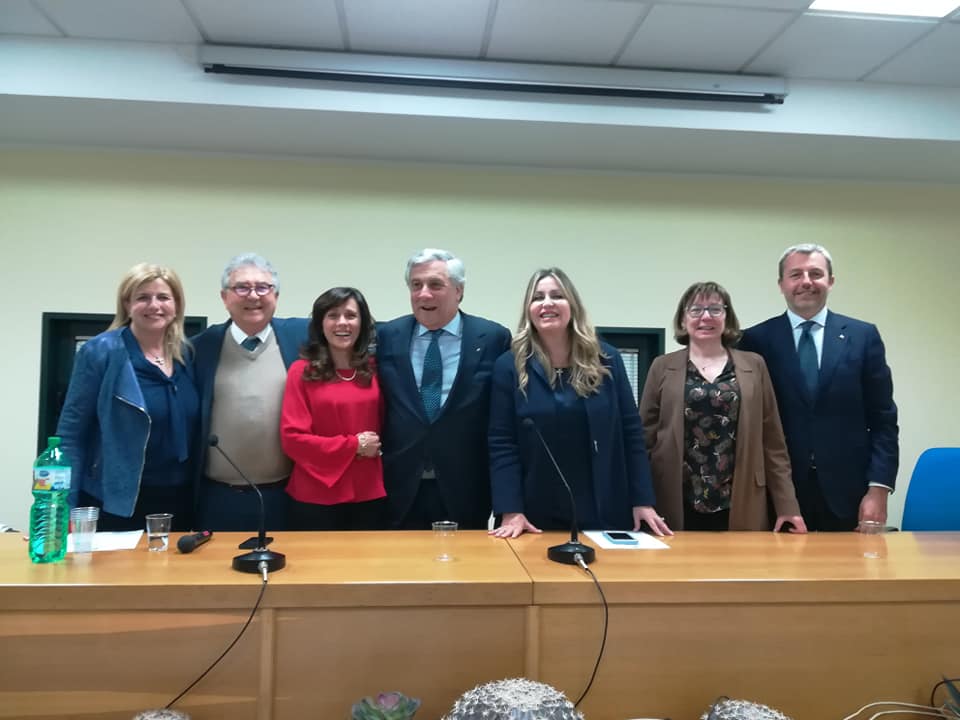 Tajani visita a Federfarma Umbria