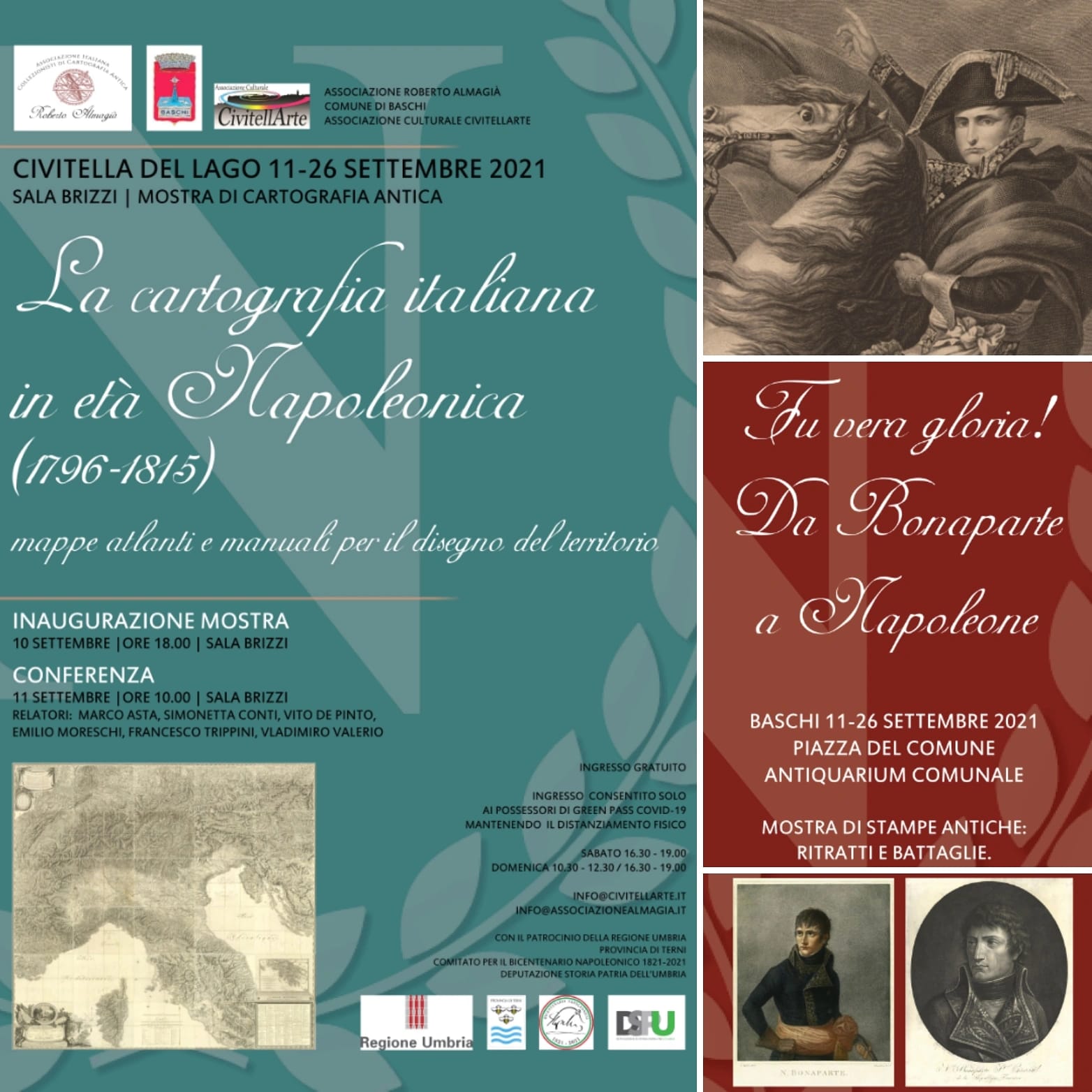 collage mostre napoleone