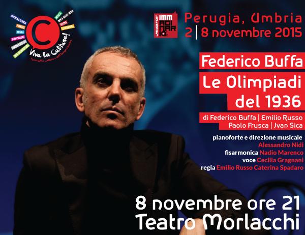Festival IMMaginario Viva la Cultura Save the Date 8 nov. Federico Buffa.doc