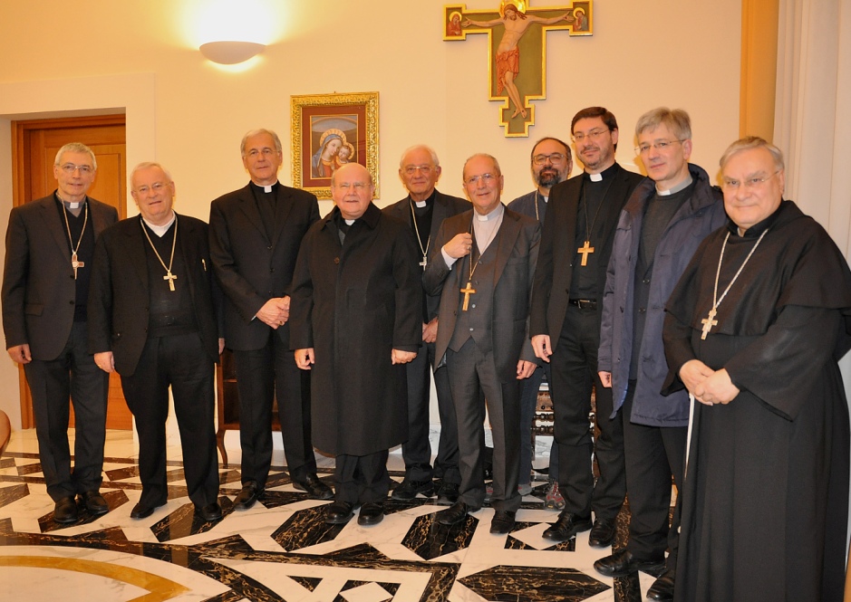 vescovi umbri in ceu il 30 ottobre 2017