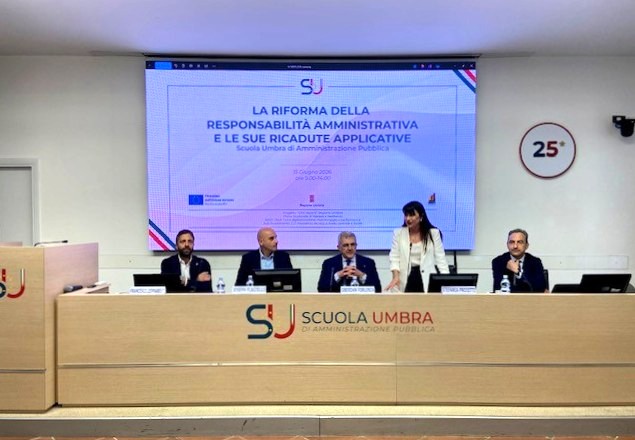 Foto 1 evento responsabilità amministrativa Presidente Proietti