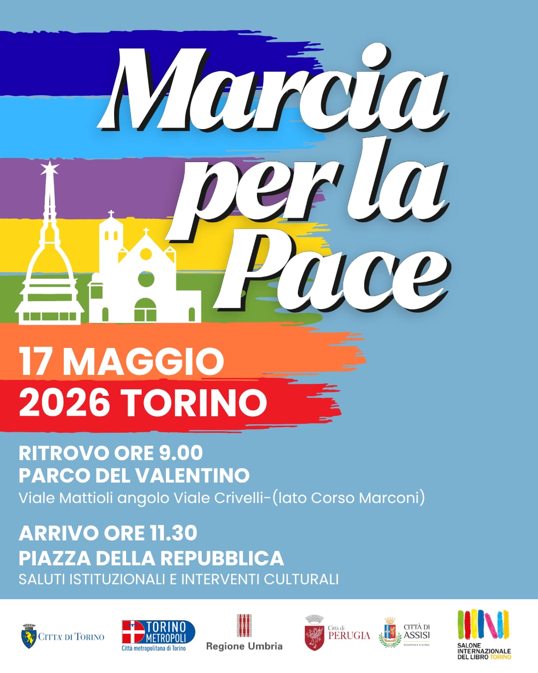 Locandina Marcia Per la pace