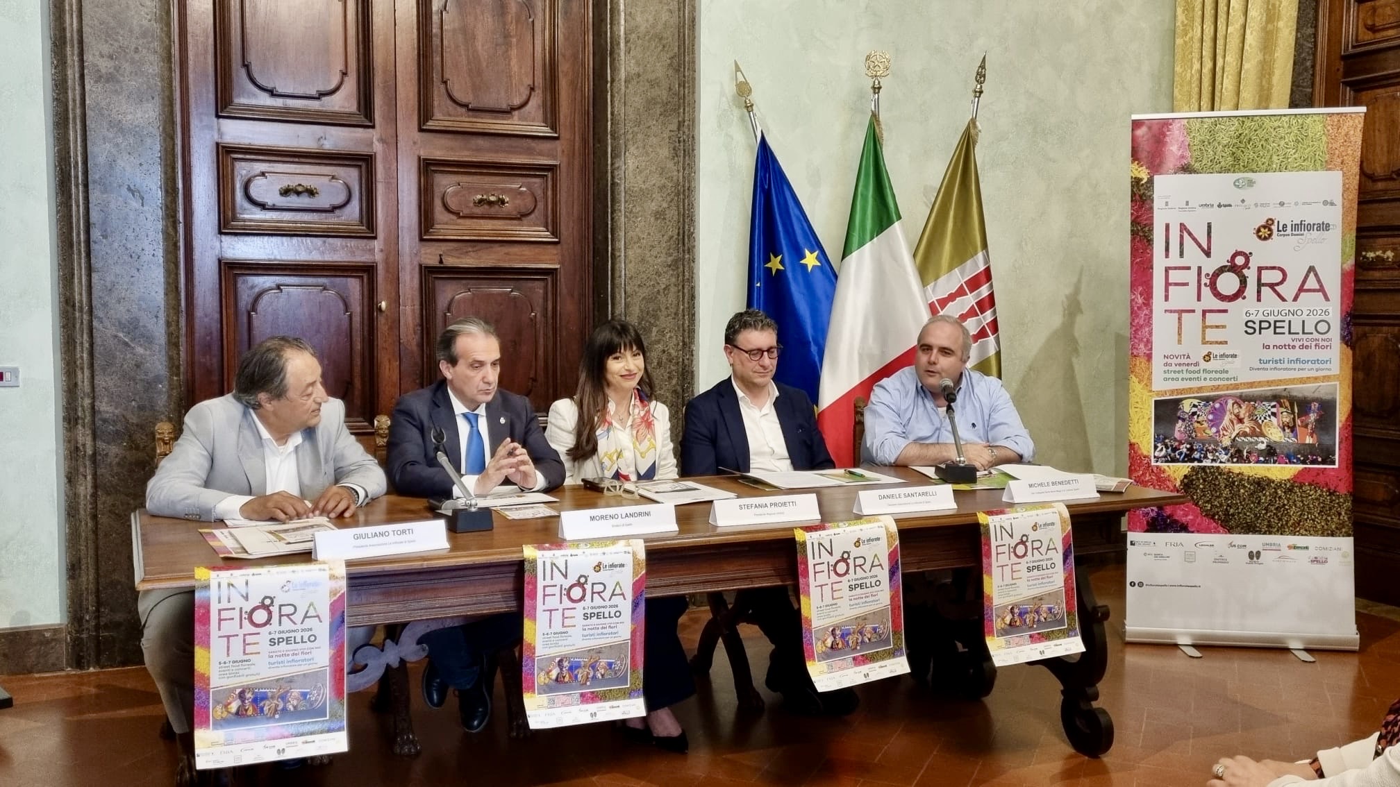 foto regione umbria presentazione infiorate spello2026 1