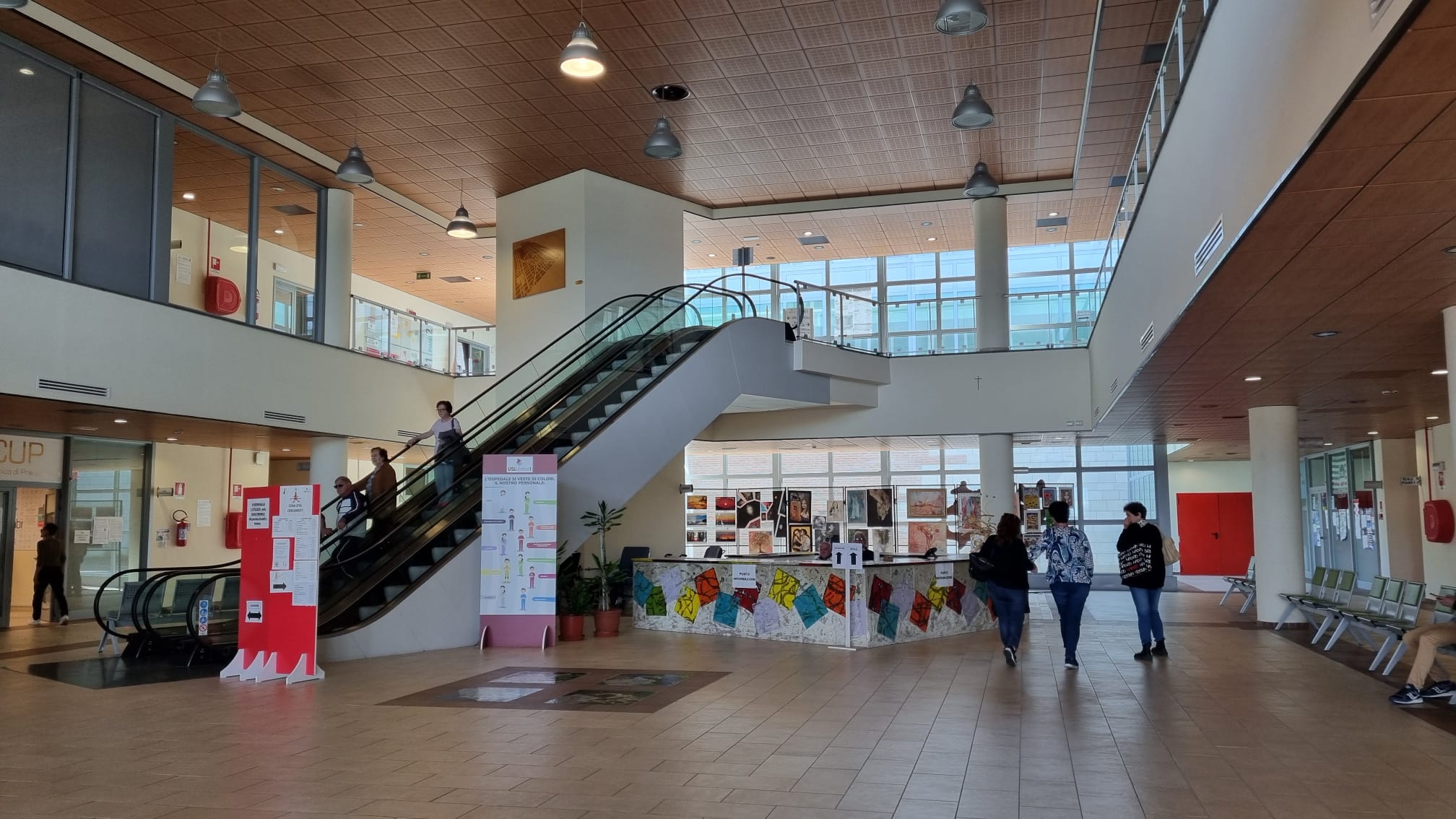 ospedale Pantalla interno