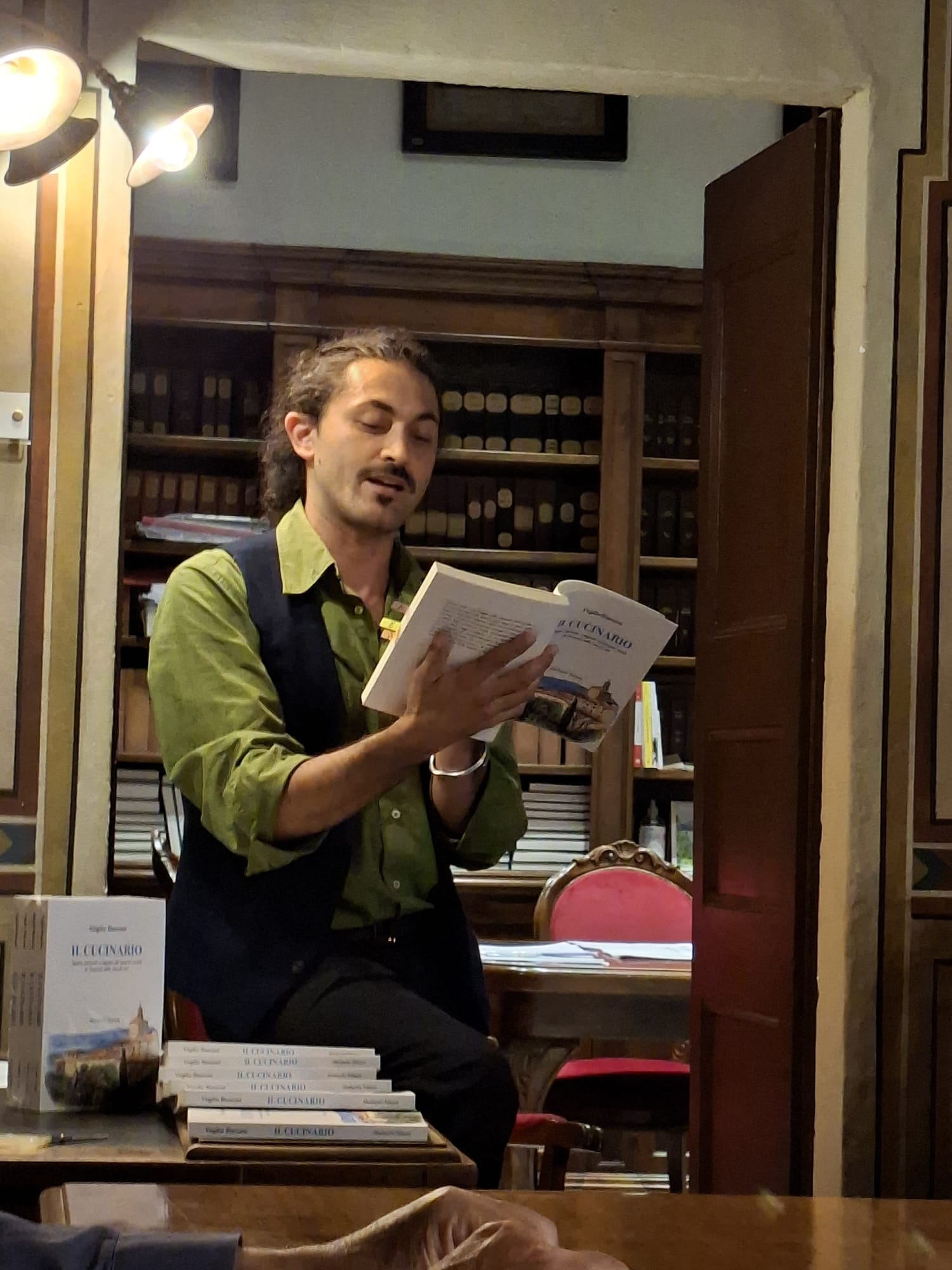 presentazione libro Il Cucinario di Virgilio Bianconi 1