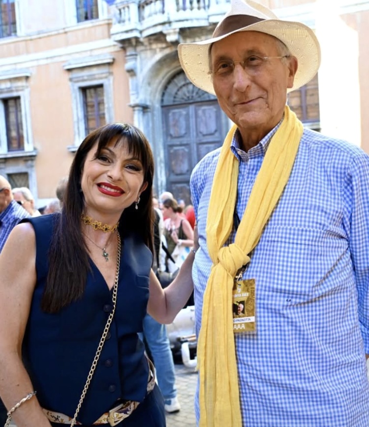 Presidente Regione Umbria Stefania Proietti ed il patron di Uj Carlo Pagnotta