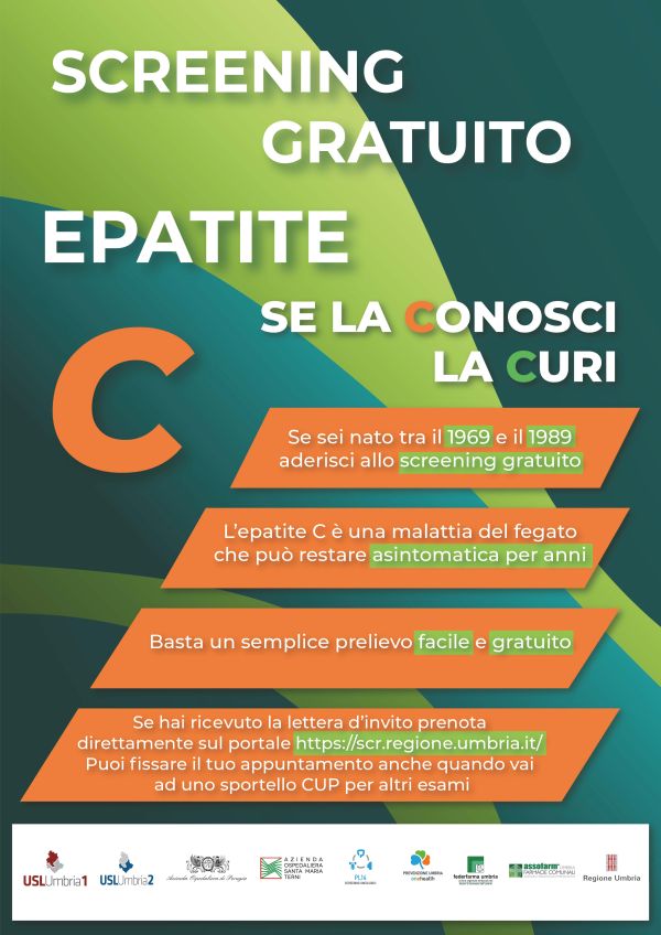 Volantino A5 Screening EpatiteC