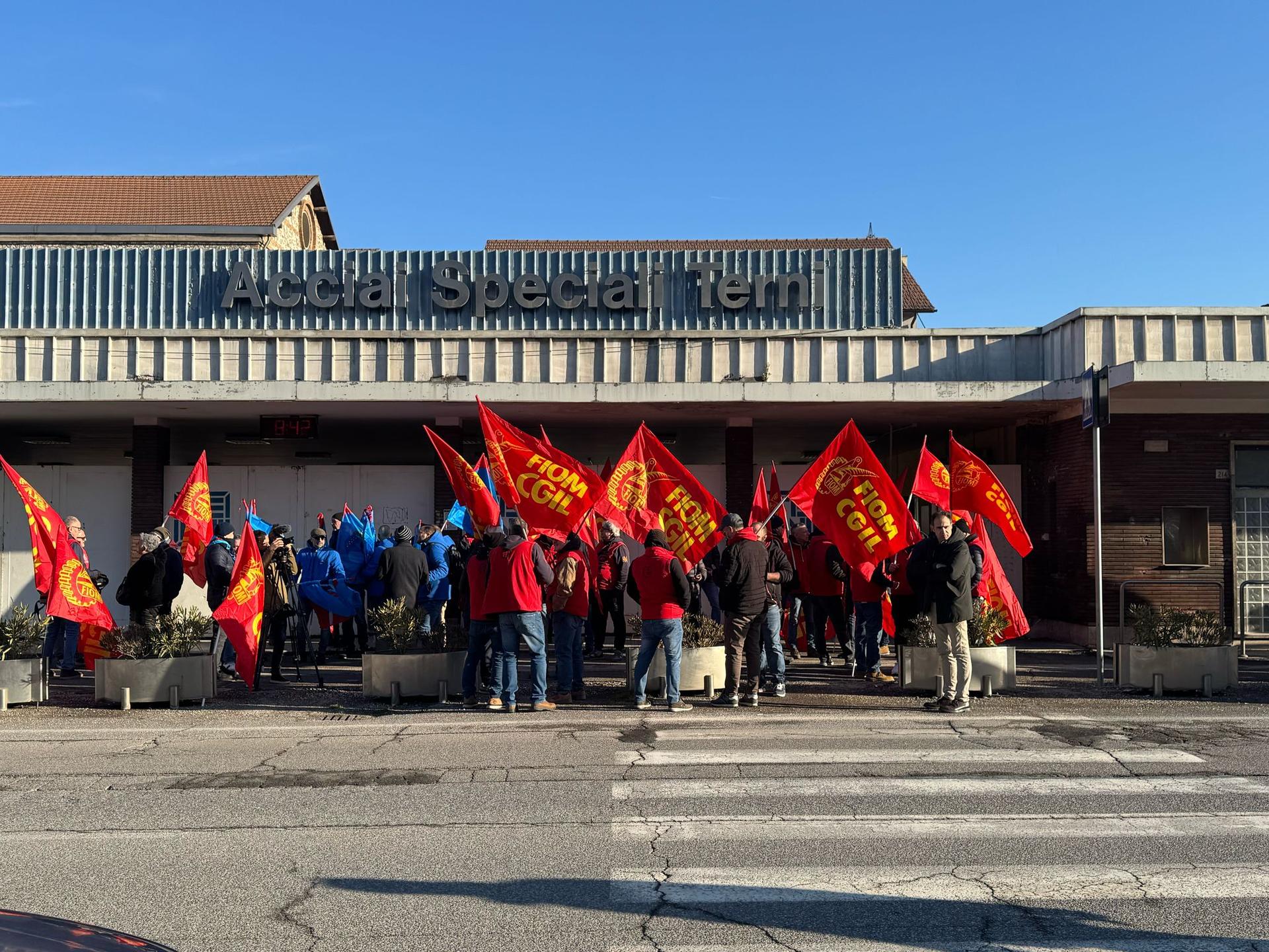 sciopero metalmeccanici ast terni 2