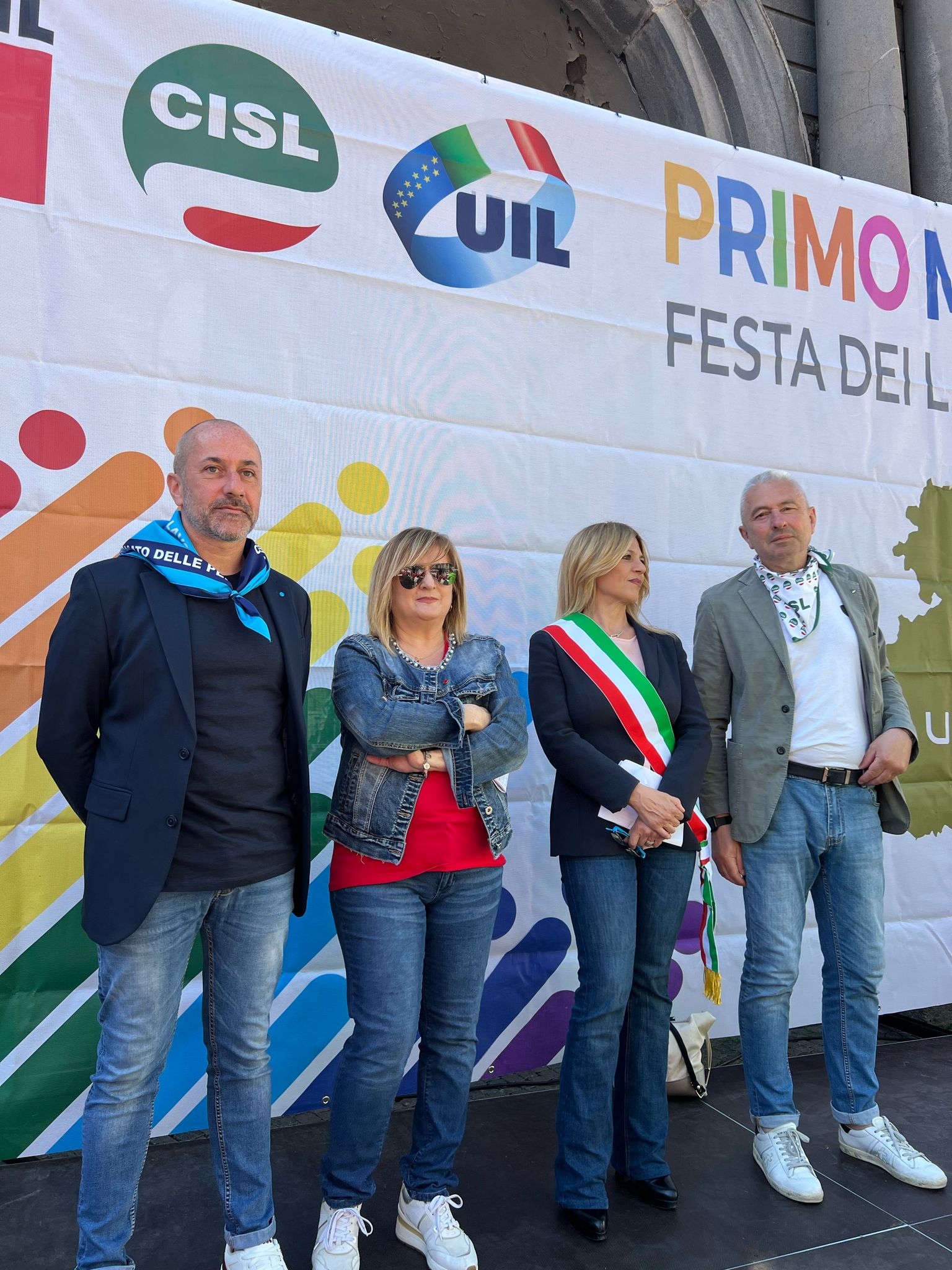 sindacati e sindaca orvieto 1maggio2025