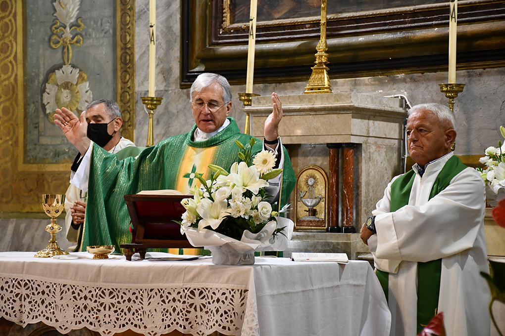 Arcivescovo Boccardo e mons. Eugenio Bartoli
