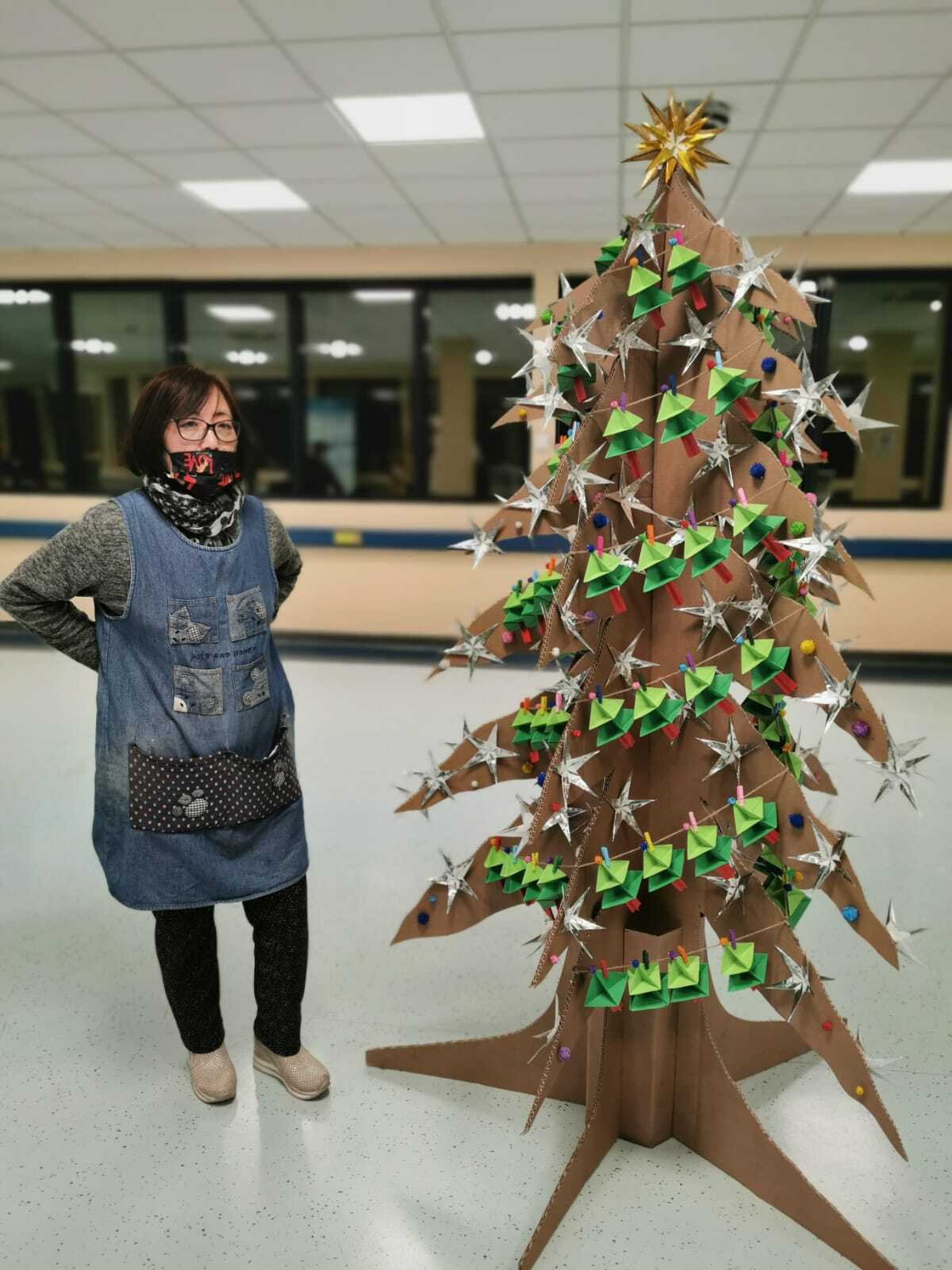 Kim e l albero di Natale