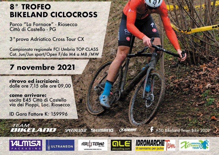 Trofeo Bikeland Ciclocross 07112021 locandina