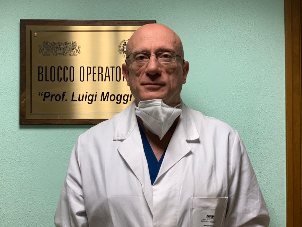 dottor Massimo Lenti presidente Collegio italiano dei primari chirurgia vascolare