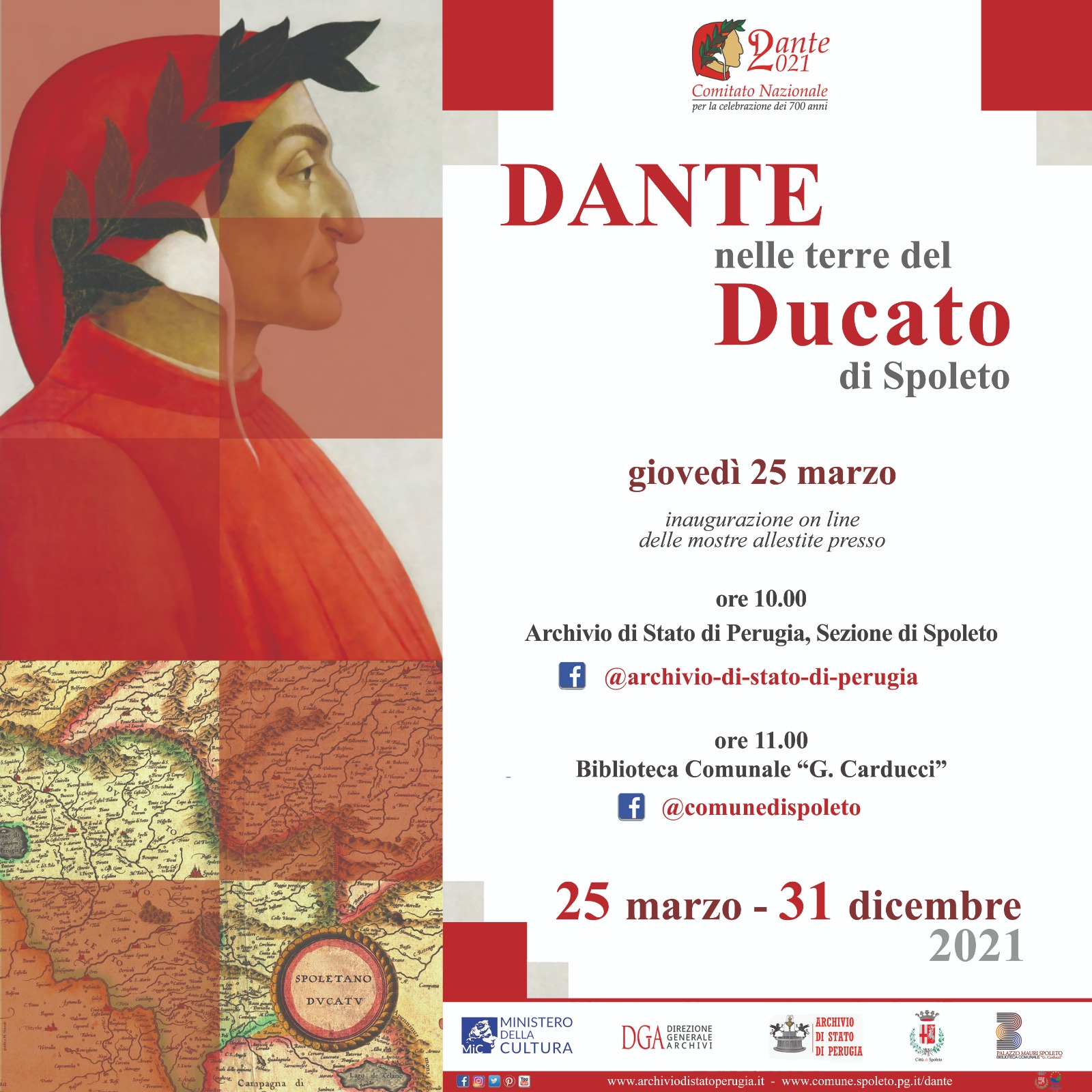 Dante nelle terre del Ducato