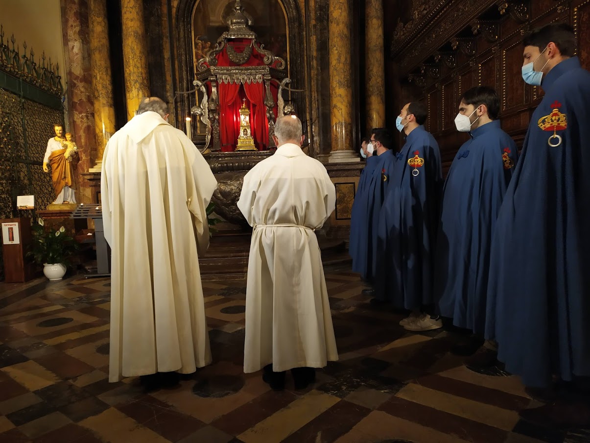 esposizione straordinaria santanello cattedrale pg 19 03 2021. foto tommaso benedetti