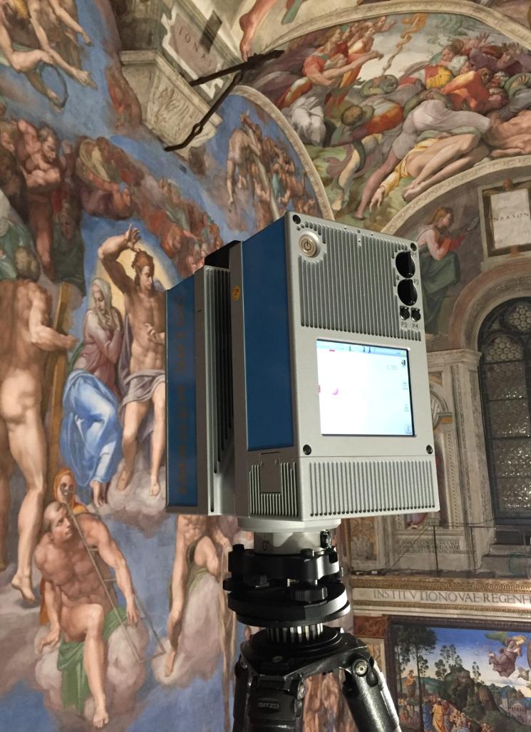rilievi digitalizzazione3D musei vaticani ARCHIMEDE ARTE FOTO COPYRIGHT