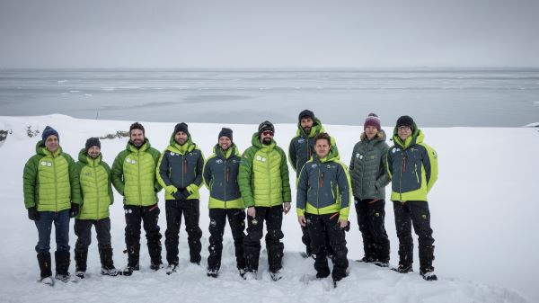 Partecipanti alla spedizione alle Svalbard