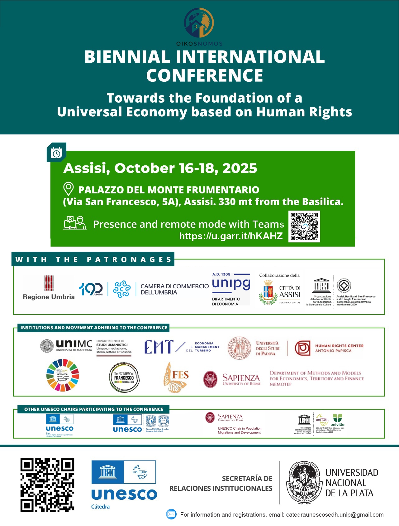 Assisi 2025 Flyer