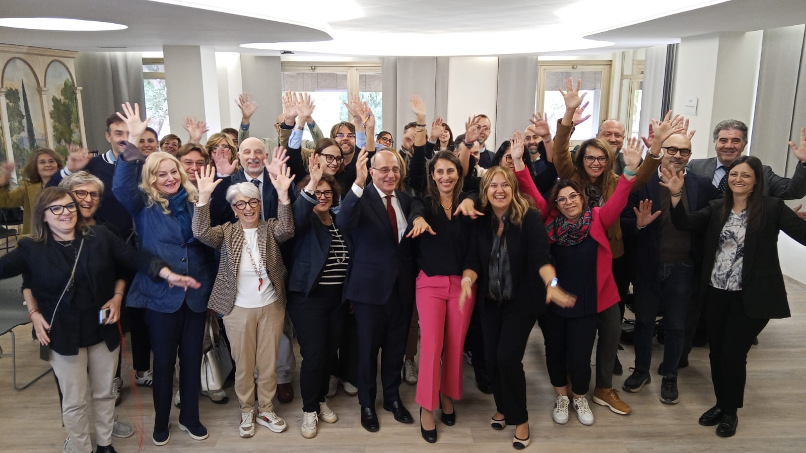 Foto di gruppo dei partecipanti