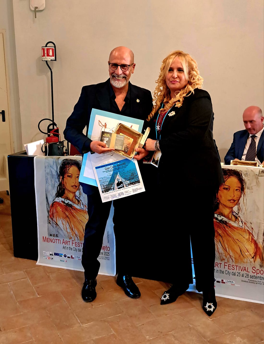 Luigi Del Vecchio e Sabrina Morelli