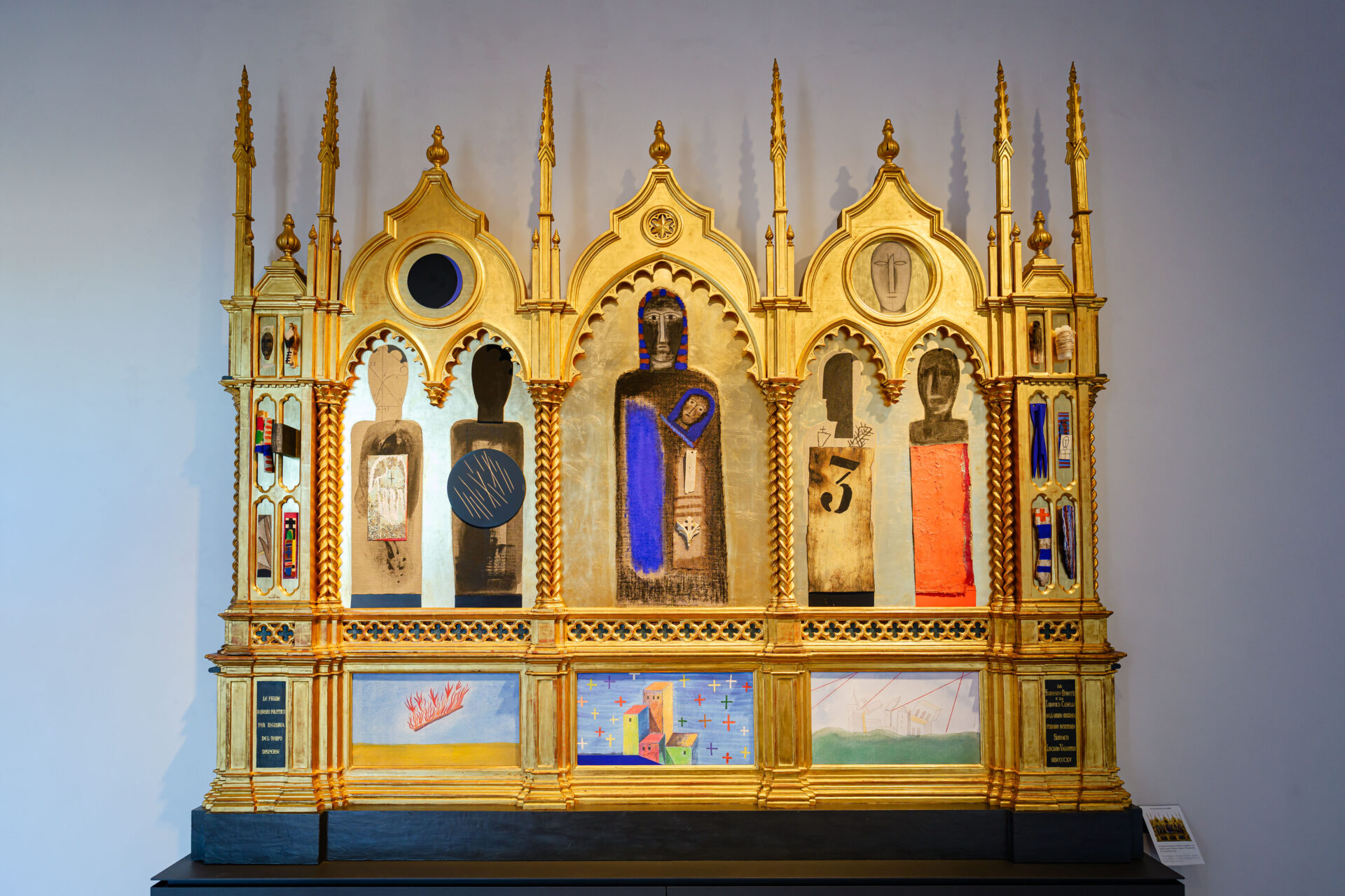 Mimmo Paladino Dapres Beato Angelico 2025 Galleria Nazionale dellUmbria foto Marco Giugliarelli 1 1920x1280