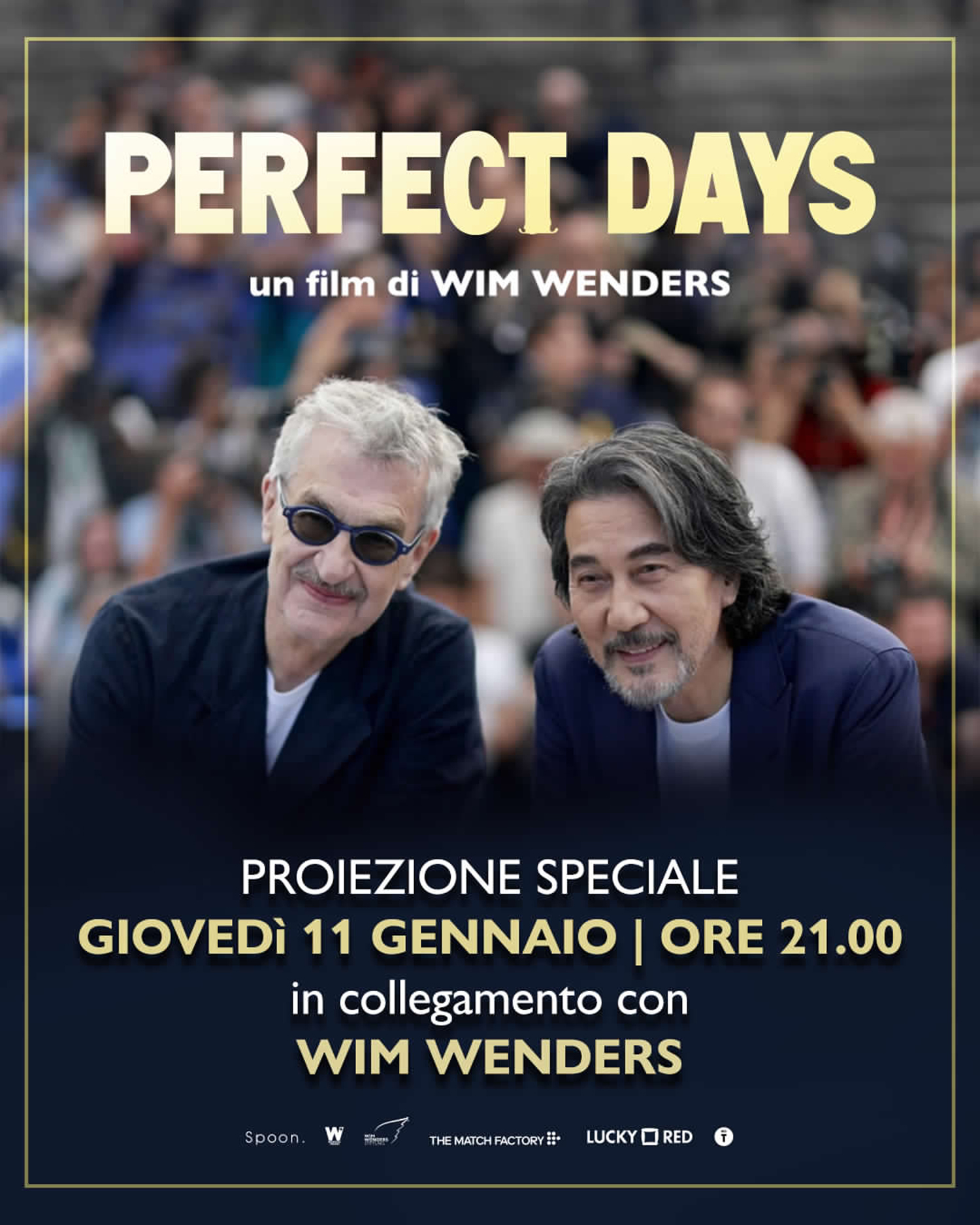 Gioved Wim Wenders In Collegamento Diretto Con Il Nuovo Cinema 