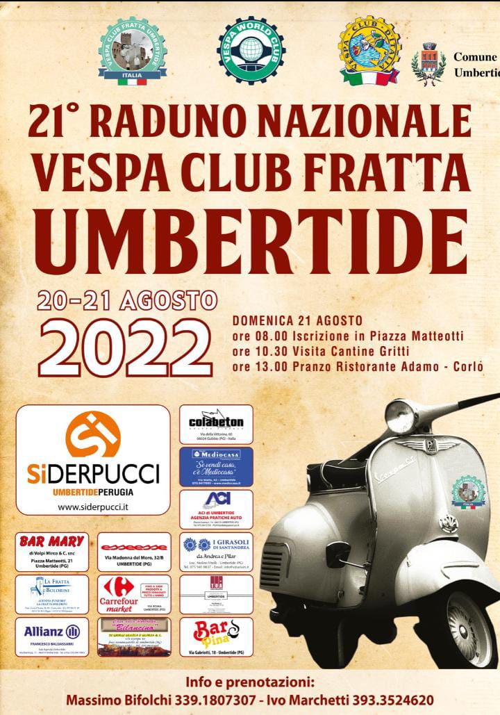 Raduno Vespa Club Fratta Umbertide
