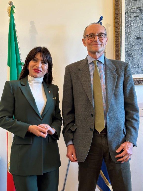 Incontro Presidente Proietti Sergio Sottani