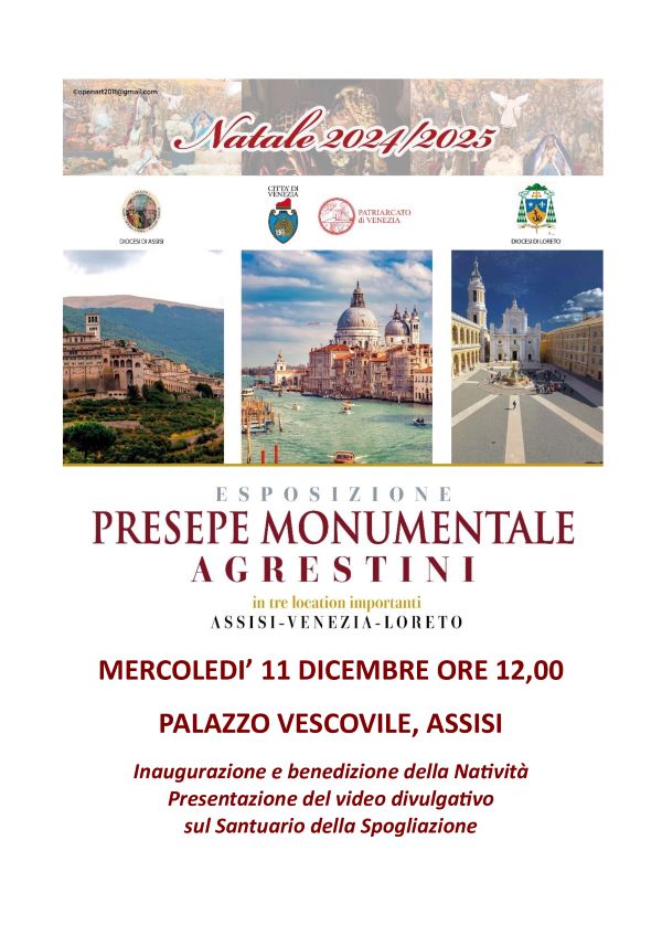 Invito Presentazione Presepio Agrestini 2024