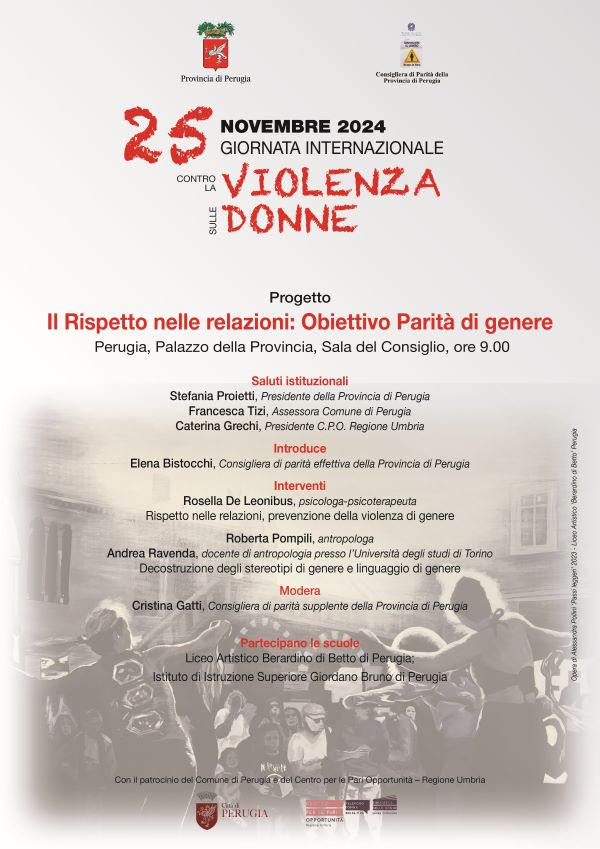 Locandina 25 Nov. Giornata Contro la Violenza Donne