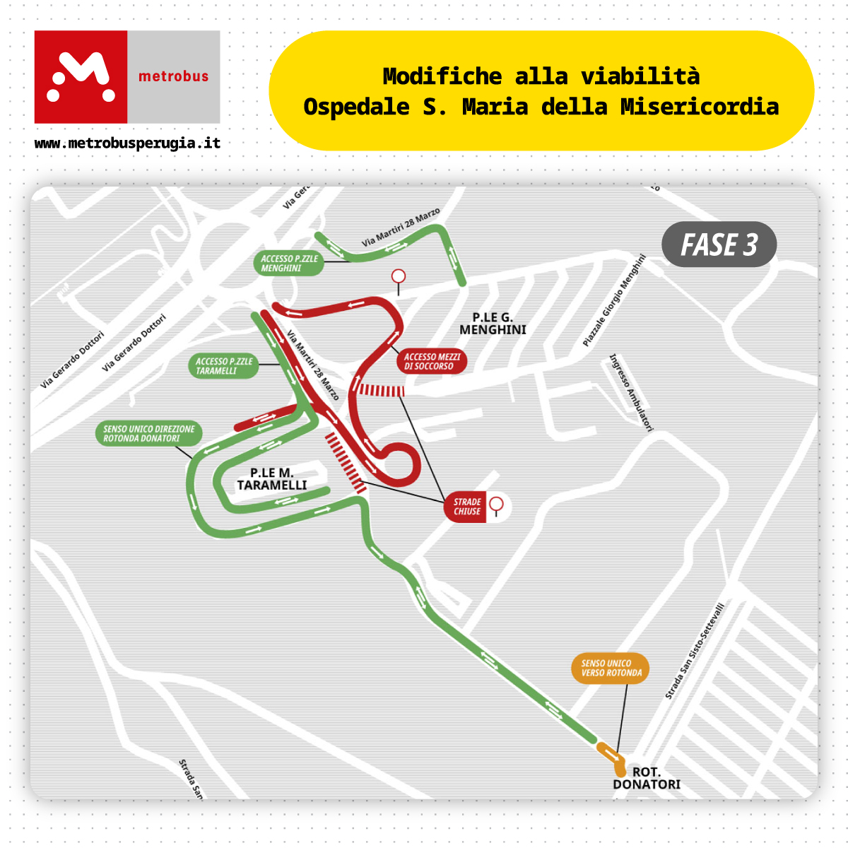 Metrobus perugia viabilità ospedale 01 25 fase 3