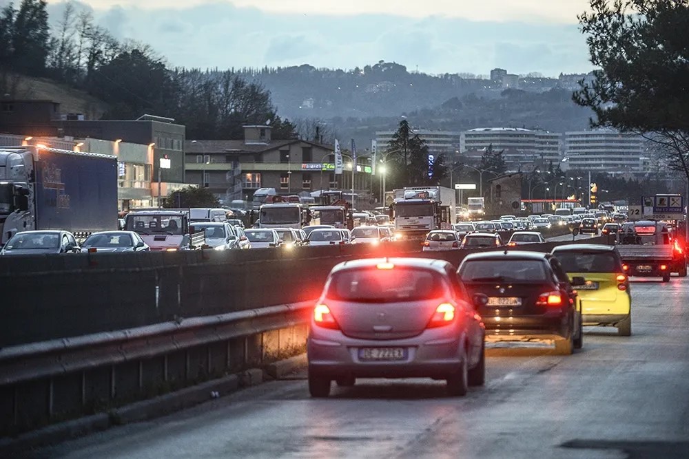 TRaffico E45 Perugia Bettolle Collestrada