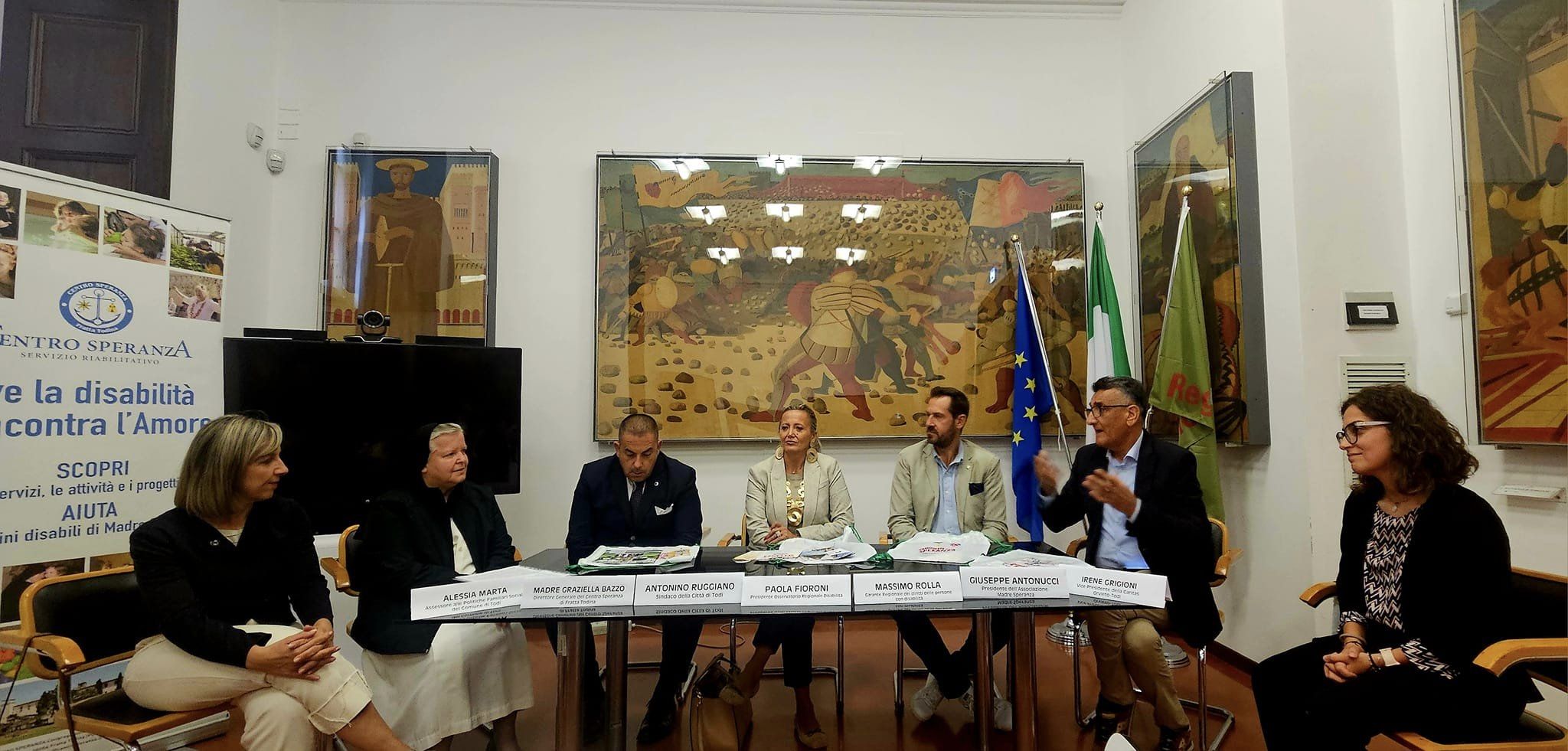 conferenza presentazione Camminata della Speranza 2024