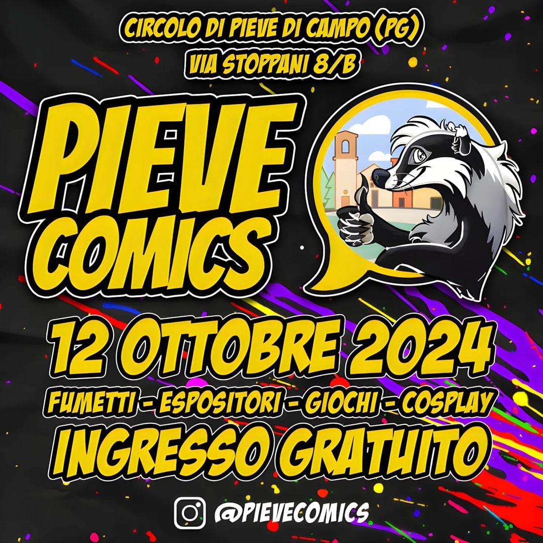 locandina pieve comics 